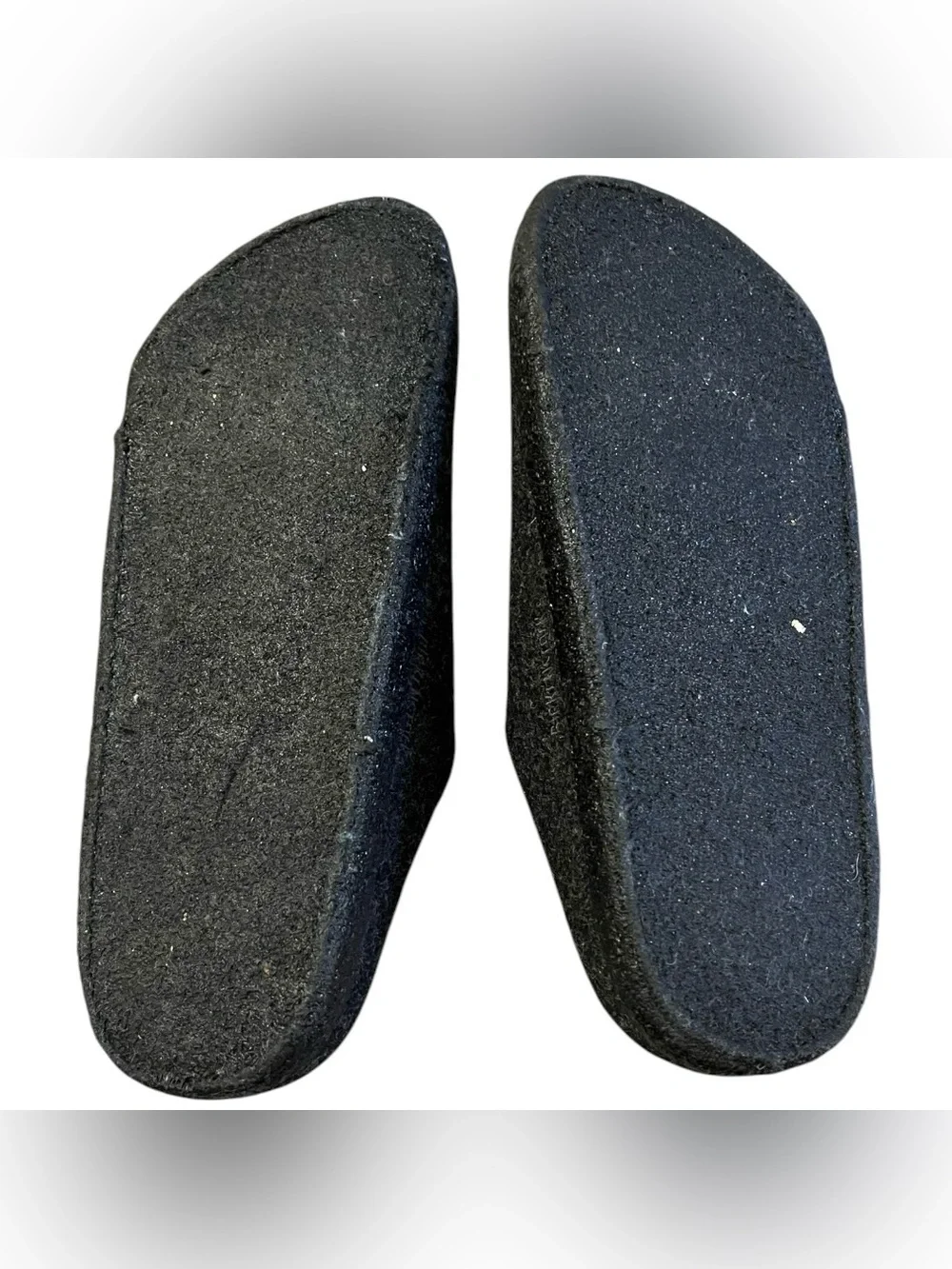Birkenstock Zermatt 41 Womens 10 Mens 8 Anthracite Wool Blend Slip On Slippers - Picture 6 of 8